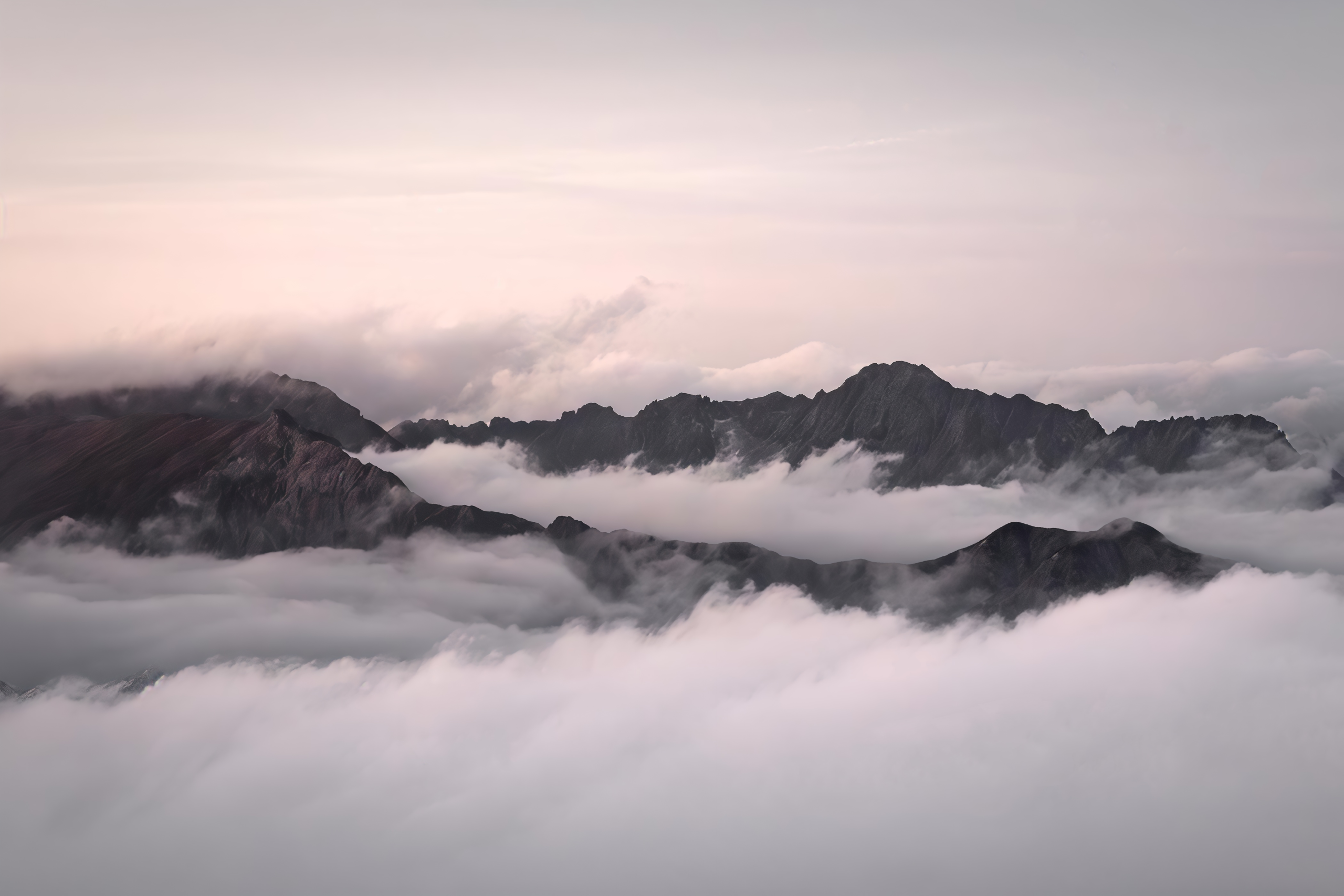 【哲风壁纸】云海-云海山峰-云雾